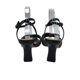 BADGLEY MISCHKA JEWEL ANKLE HEELS SHOES BLACK 11