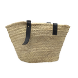 RET$225 IBIZA STRAW HANDBAG TAN RED