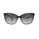 GUCCI TORTOISE ROUND FRAME LUXE SUNGLASSES BROWN