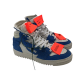 OFF-WHITE 3.0 OFF COURT SNEAKERS MEN SHOE WHITE/BLUE 40