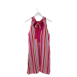 LAUNDRY BY SHELLI SEGAL NWT REVERSIBLE HALTER DRESS PINK WHITE 8