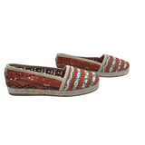 COBRA SOCIETY ESPADRILLE SHOES WHITE ORANGE 36