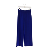 ST JOHN KNIT STRAIGHT LEG DESIGNER PANT BLUE 4