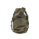 LEATHER TOTE HANDBAG TAUPE