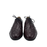 LACE UP OXFORD MEN SHOE MAROON 8.5