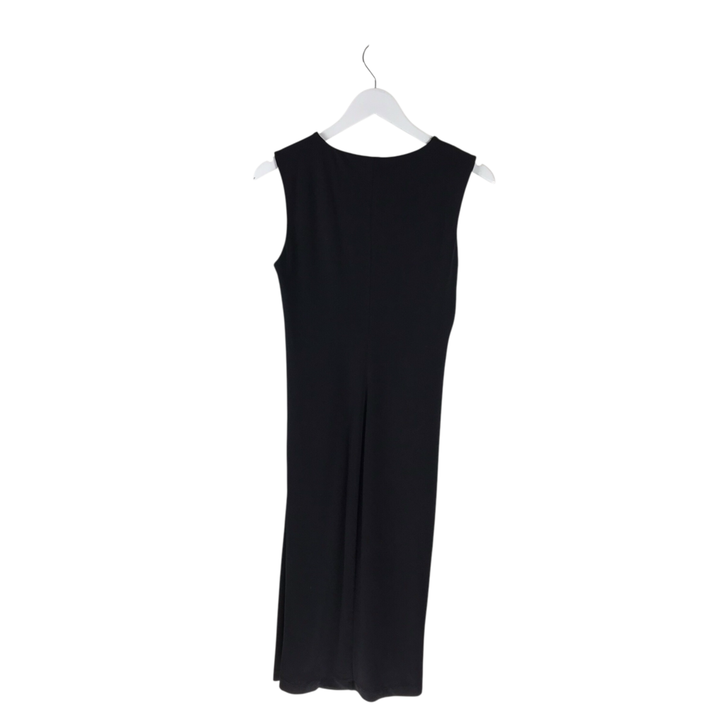 NWT$189 SLEEVELESS DRESS BLACK LARGE