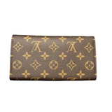 LOUIS VUITTON 2018 LOVE LOCK PORTEFEUILLE LUXE WALLET BROWN