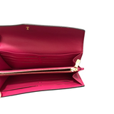 LOUIS VUITTON 2018 LOVE LOCK PORTEFEUILLE LUXE WALLET BROWN