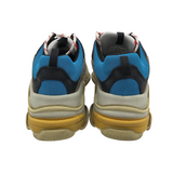 BALENCIAGA TRIPLE S SNEAKERS MEN SHOE BLUE/RED 9