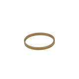 WATERPROOF MEDIUM BANGLE BRACELET GOLD TONE