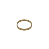 WATERPROOF MEDIUM BANGLE BRACELET GOLD TONE