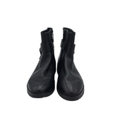 AETREX ZIPPER BOOTIE BOOTS BLACK 7
