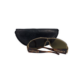 VERSACE MOD 2057 OVERSIZE LUXE SUNGLASSES BROWN