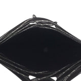 BALENCIAGA COATED CANVAS LOSANGE TOTE LUXE HANDBAG BLACK/GREY
