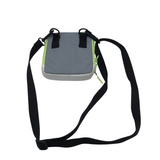 LULULEMON CROSSBODY NYLON HANDBAG GREY WHITE