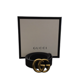 GUCCI GG MARMONT THIN LUXE BELT BLACK 95/38