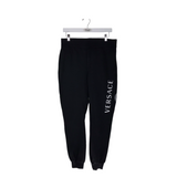 VERSACE JOGGER SWEATS MEN PANT BLACK WHITE MEDIUM