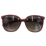 KATE SPADE W/CASE PLASTIC FRAME SUNGLASSES/READERS BROWN