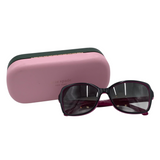 KATE SPADE W/CASE PLASTIC FRAME SUNGLASSES/READERS MAGENTA