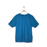 FENDI ALL OVER FF LOGO TEE SHORT SLEEVE MEN SHIRT AQUA SMALL