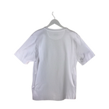 FENDI 3D EFFECT FLOCKED T SHIRT MEN SHIRT WHITE MEDIUM