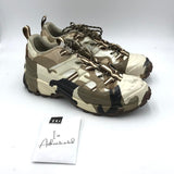 BURBERRY "ARTHUR CAMO" PRINT SNEAKERS MEN SHOE BEIGE/BROWN 44