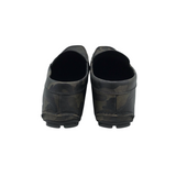 PRADA SAFFIANO CAMO LOAFERS MEN SHOE GREEN 9DD