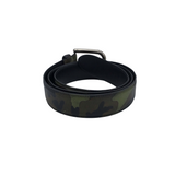 PRADA SAFFIANO CAMO BELT MEN ACCESSORIES GREEN 100/40