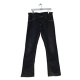 DOLCE & GABBANA BOOTCUT MEN JEANS BLACK US 38