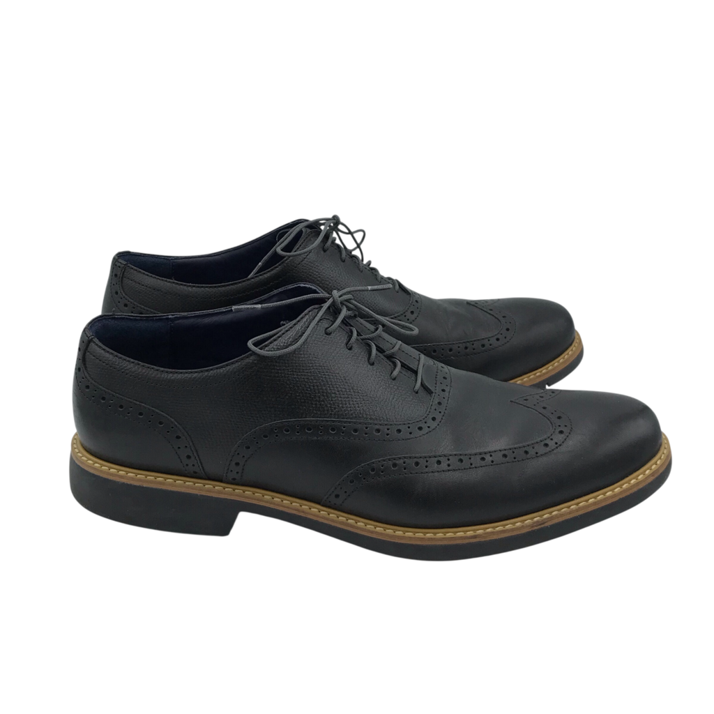COLE HAAN RET. $298 OXFORD MEN SHOE BLACK 11.5M
