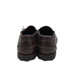 ALLEN EDMONDS LEATHER LOAFER MEN SHOE BROWN 9.5