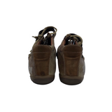 JUST CAVALLI LACE UP QUILTED MEN SHOE BROWN 10