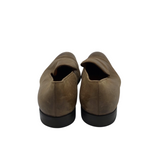 ETRO DISTRESSED LOAFERS MEN SHOE BROWN 15
