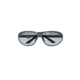 PRADA FRAME SPR 591s LUXE SUNGLASSES SILVER