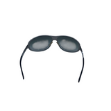 PRADA FRAME SPR 591s LUXE SUNGLASSES SILVER