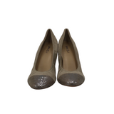 VANELI CAP TOE LOAFER SHOES TAUPE 8.5N