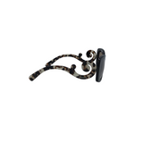 PRADA "BAROQUE" SWIRL FRAME LUXE SUNGLASSES BROWN
