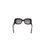 PRADA "BAROQUE" SWIRL FRAME LUXE SUNGLASSES BROWN