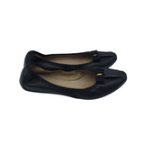 SALVATORE FERRAGAMO FLAT BALLET SHOES BLACK 9