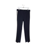 ANN TAYLOR STRAIGHT LEG PANT NAVY CREAM 6