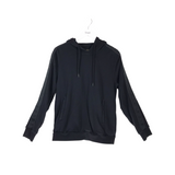 FENDI RET$1590 HOODIE LUXE TOP BLACK MEDIUM