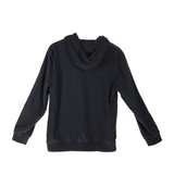 FENDI RET$1590 HOODIE LUXE TOP BLACK MEDIUM