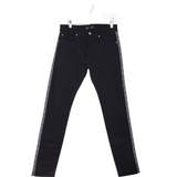 VERSACE RET$325 SKINNY MEN JEANS BLACK 32