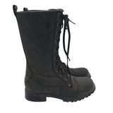 WOOLRICH W/BOX LACE UP BOOTS CHARCOAL 7.5
