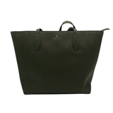KATE SPADE LEATHER TOTE HANDBAG GREEN
