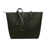 KATE SPADE LEATHER TOTE HANDBAG GREEN