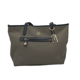 COACH LARGE TOTE W/DUSTBAG HANDBAG BLACK BROWN