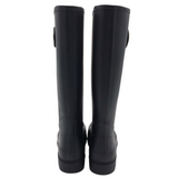 TORY BURCH W/BOX RAINBOOTS DESIGNER BOOTS NAVY 9
