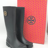 TORY BURCH W/BOX RAINBOOTS DESIGNER BOOTS NAVY 9