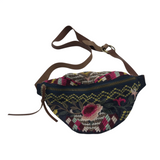 JOHNNY WAS EMBROIDERED FANNYPACK DESIGNER ACCESSORIES PINK YELLOW